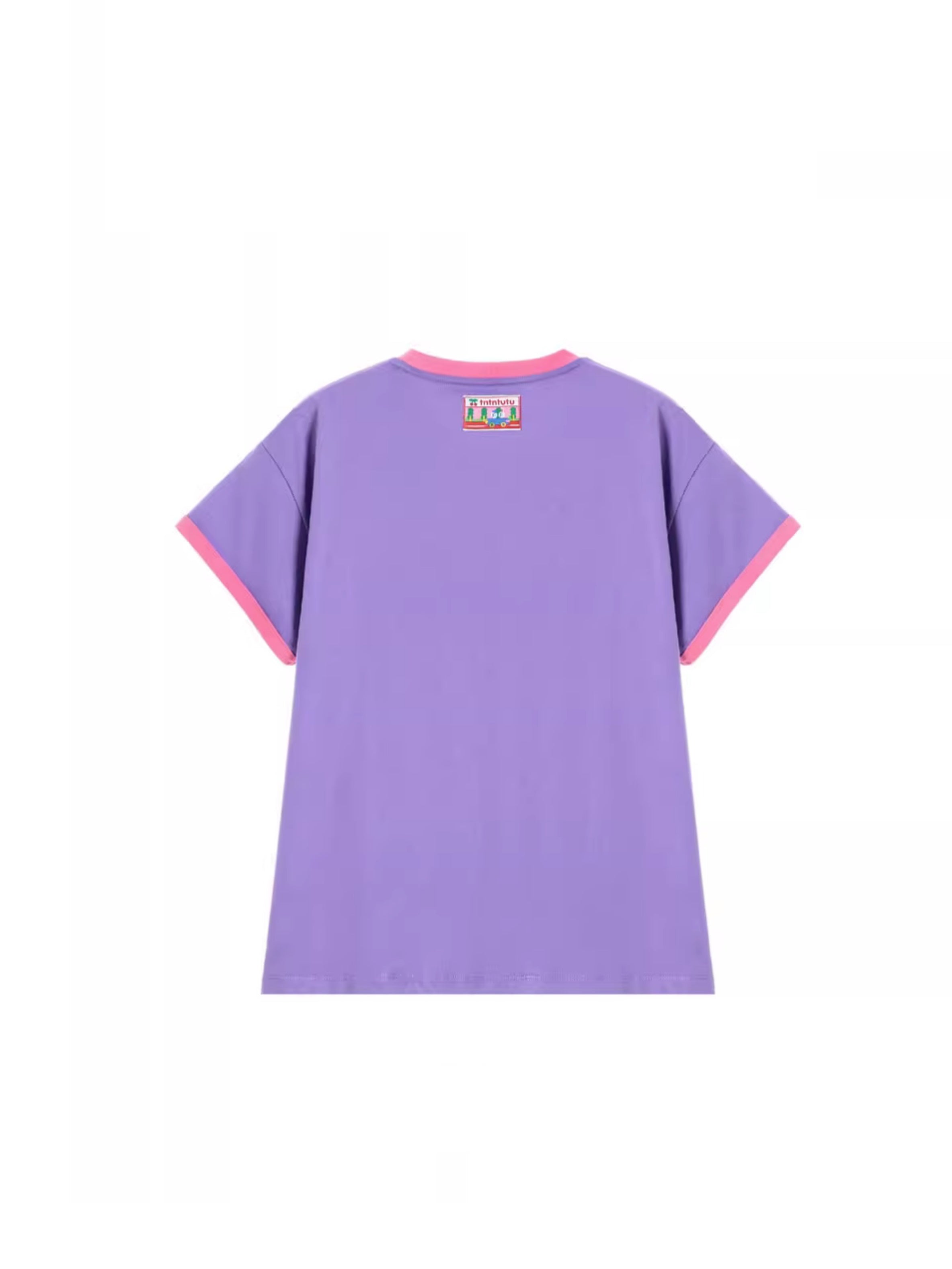 Comic Girl Print T-Shirt