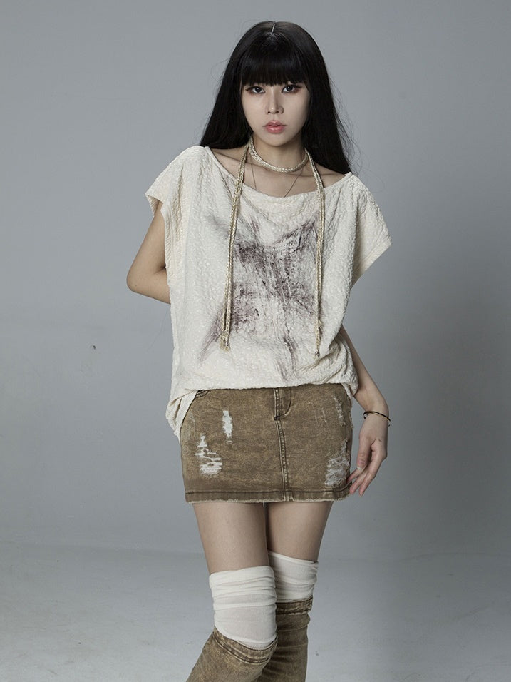 Loose Printed T-Shirt
