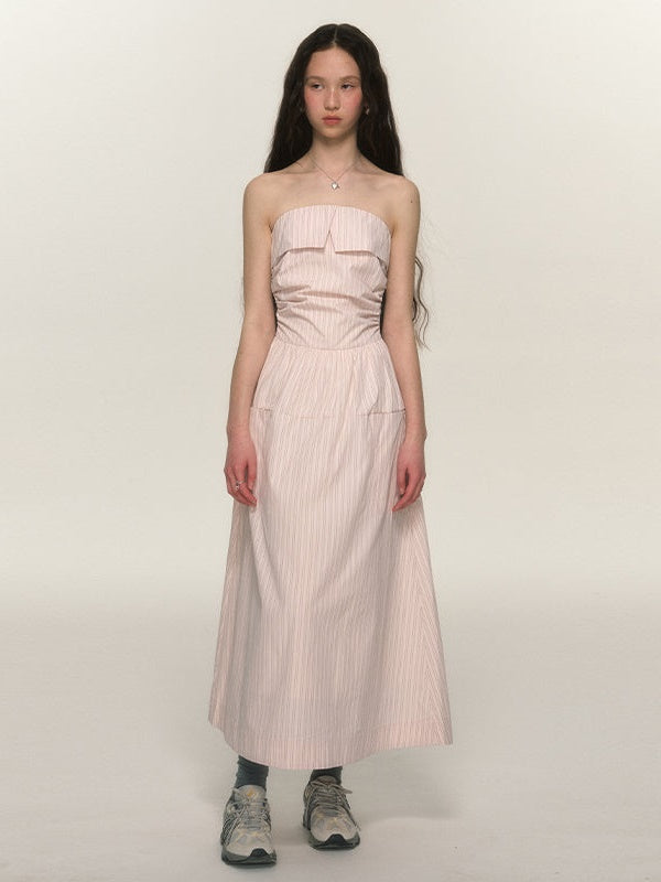 Striped Bleering Top Einteil
