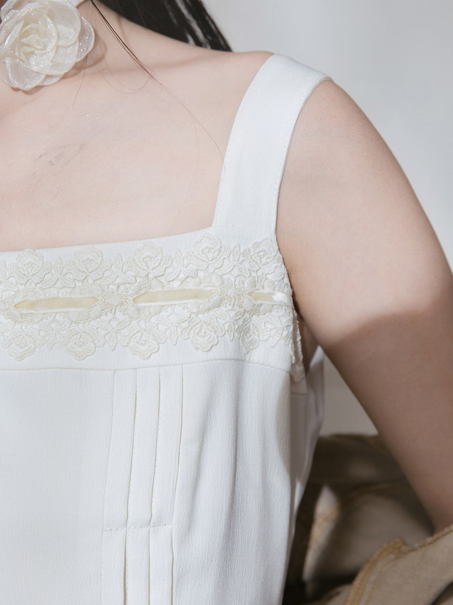 끈적 끈적한 활 디자인 짧은 드레스