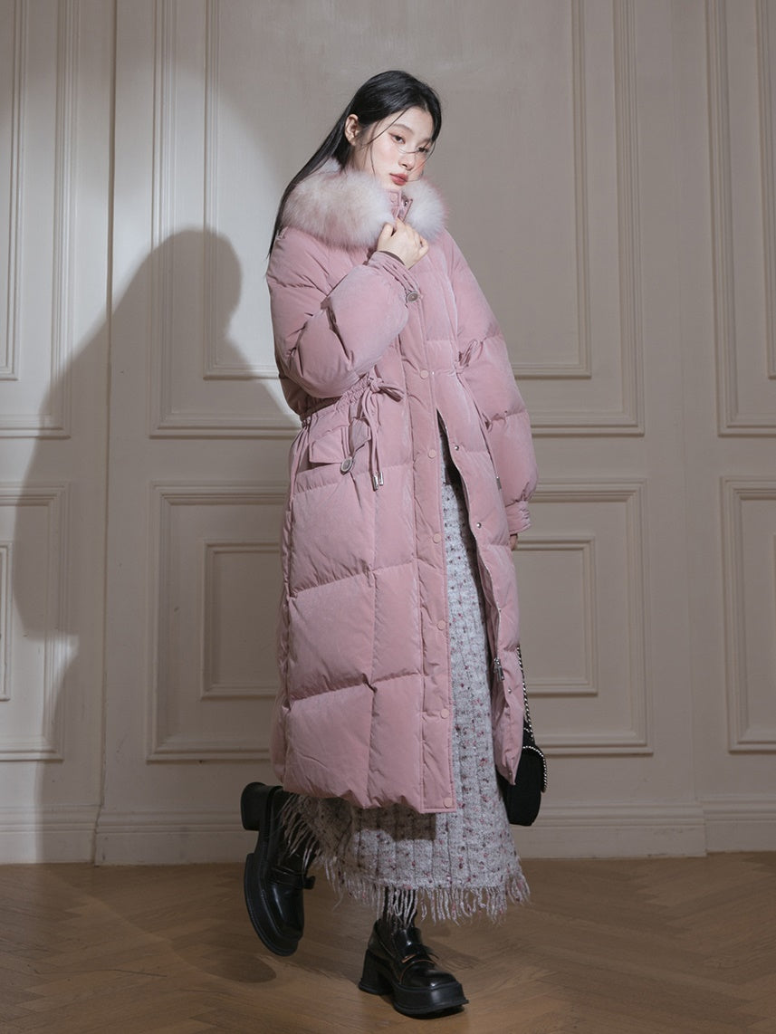 Furlar Long Down Jacket