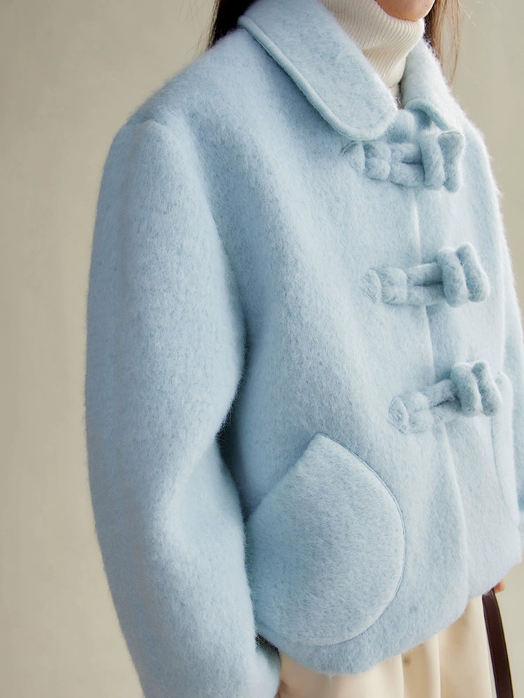 Horn Button Short Coat