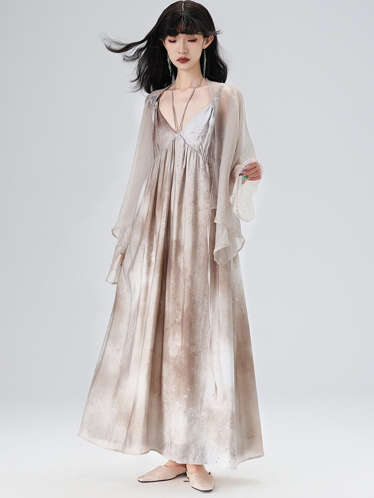 Sheer Gown Cardigan
