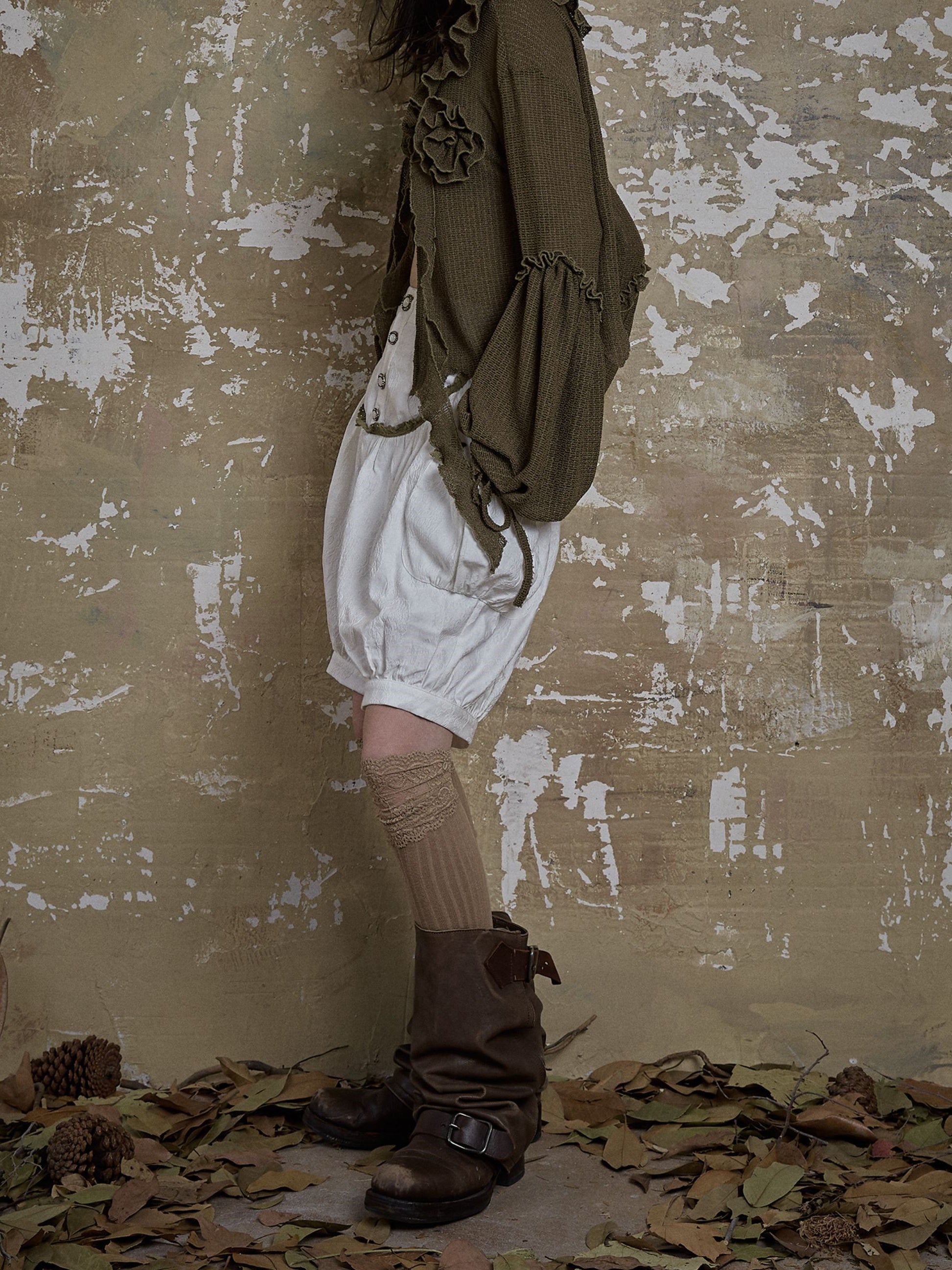 Jacquard Pumpkin Pants