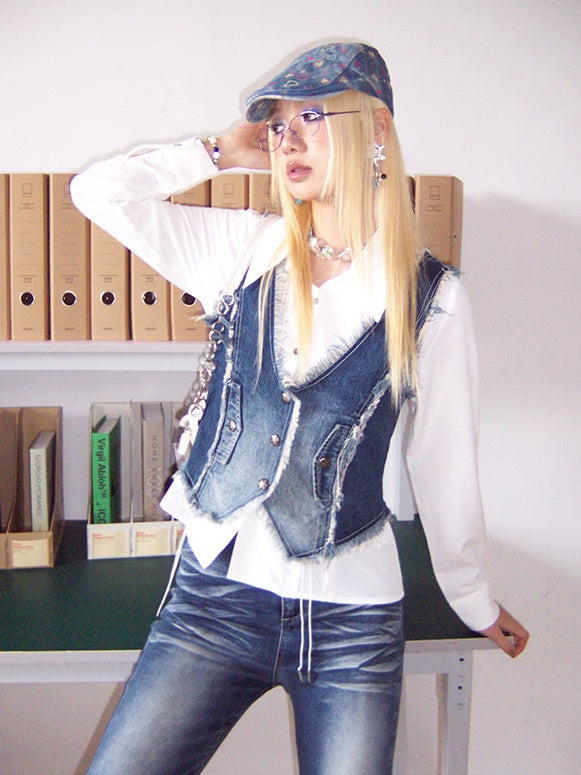 Denim Vest