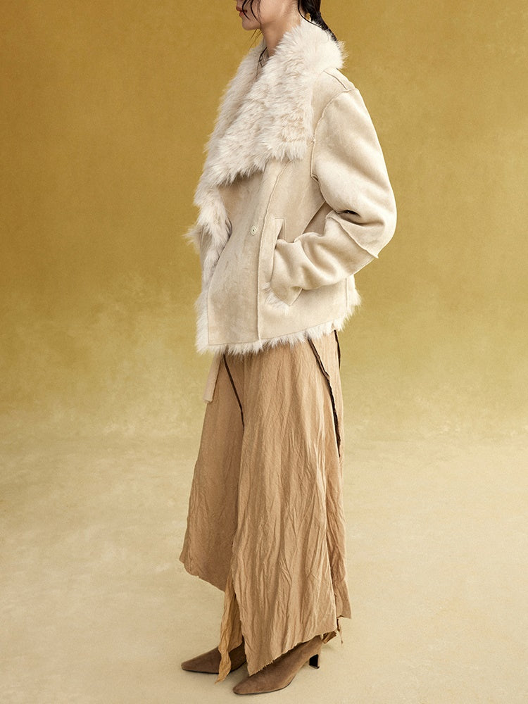 Eco-friendly Fur Short Jacket