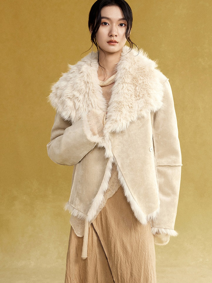 Eco-friendly Fur Short Jacket