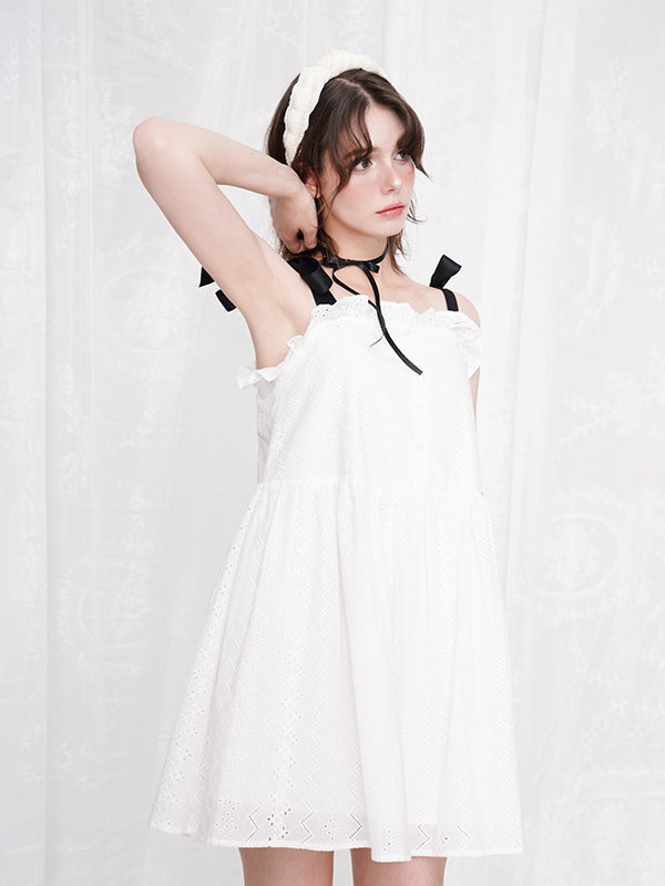 Spitzenribonn -Gurt -Puppenkleid
