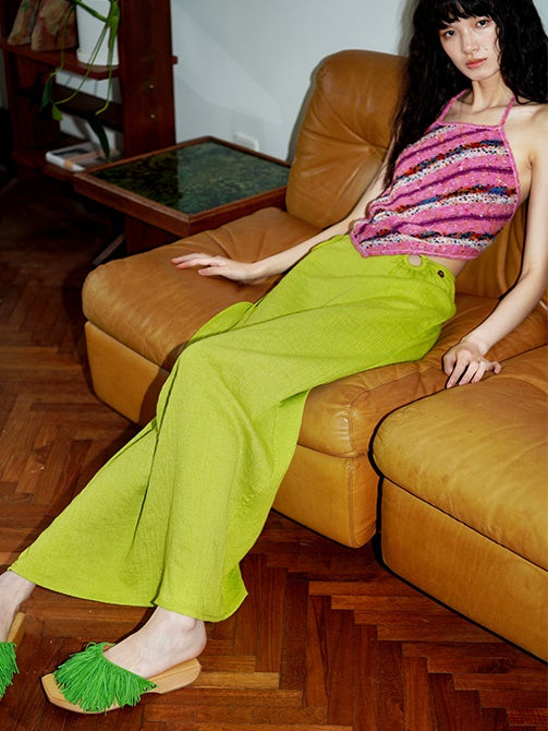 Schnürschlitz -Longrock