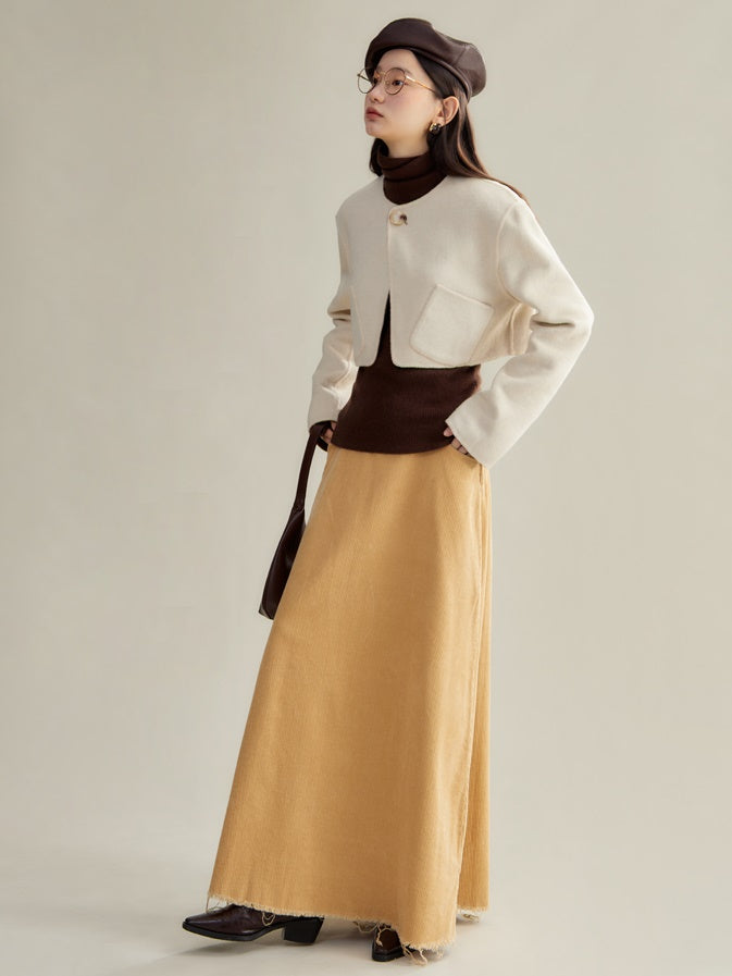 Reversible Double-sided Short Jacket