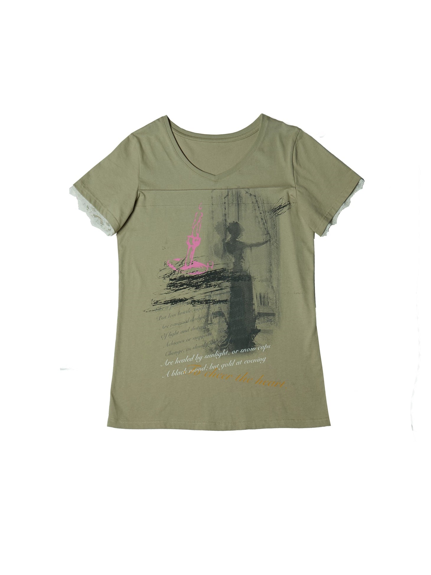 Grunge Retro Print Oversized T-shirt