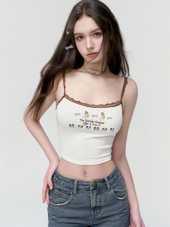 Tight Cropped Short Camisole