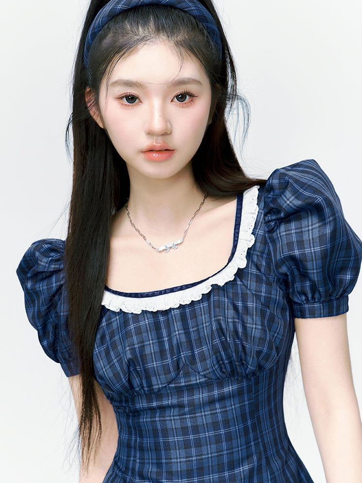 Pouffire en dentelle girly vérifiée une seule pièce