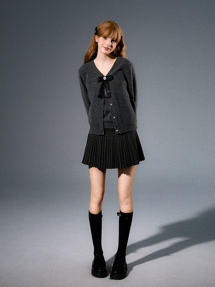 Knitted Cardigan & Camisole Set-up