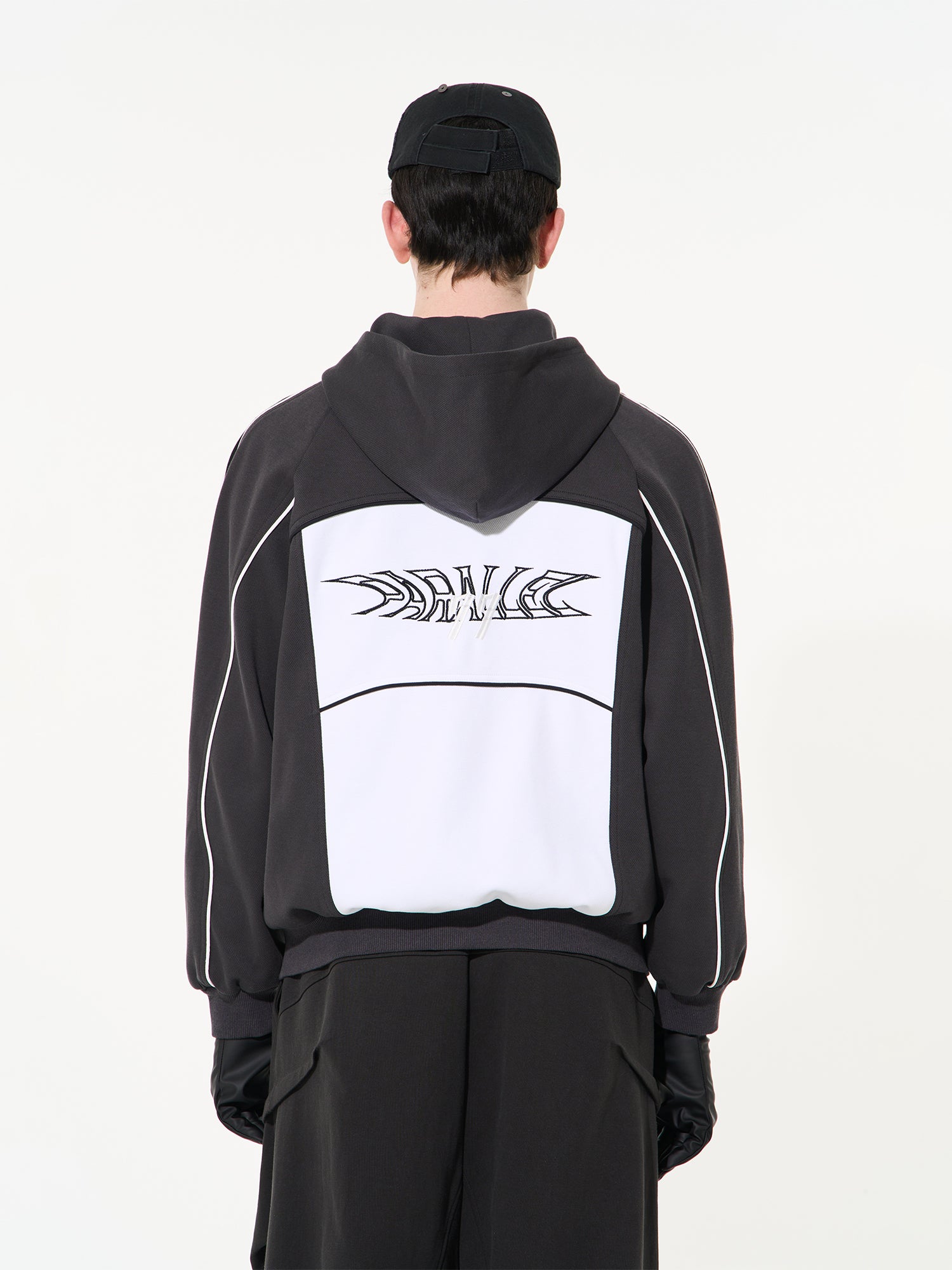 Unisex Casual Back-Print Hoodie Sweat Parka
