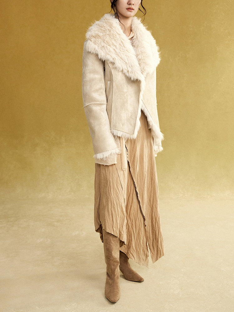 Eco-friendly Fur Short Jacket