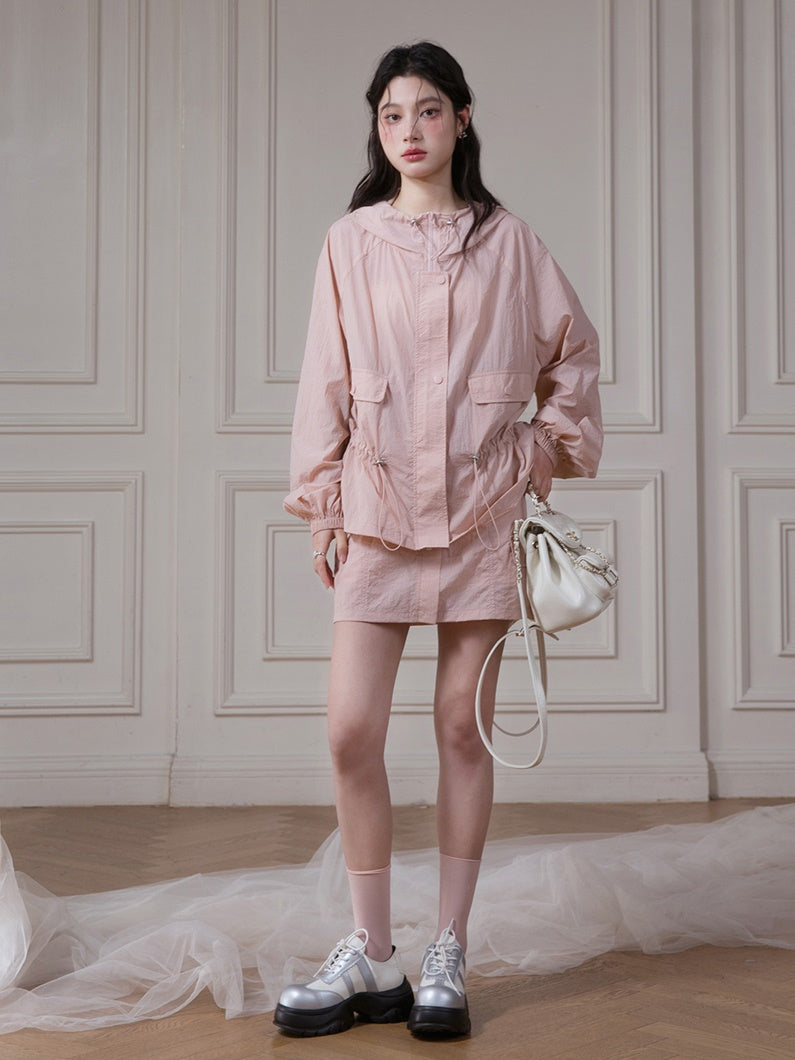 Work Style Sun Protection Jacket & Skirt Set-up