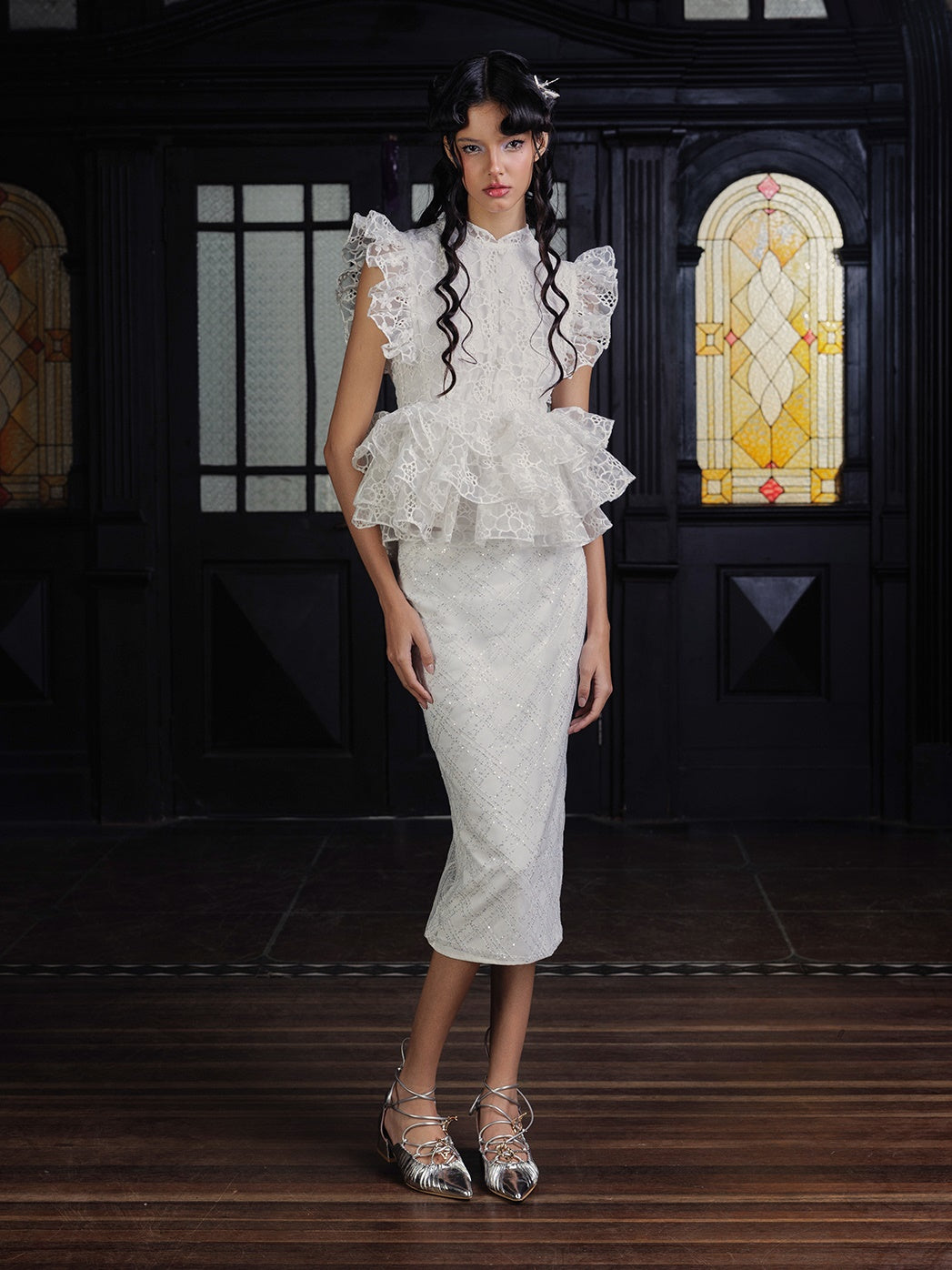 Spitzenfliegerhülle Top