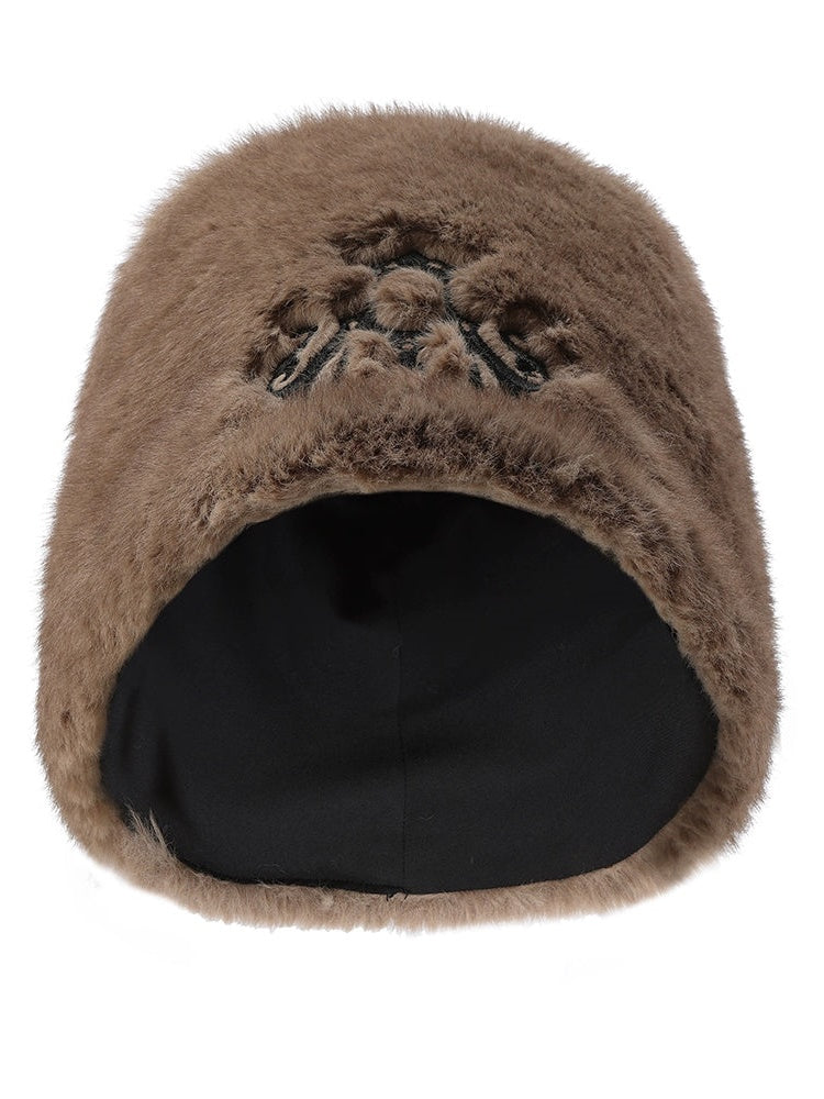 Fluffy Feng Hat & Warmth Gloves