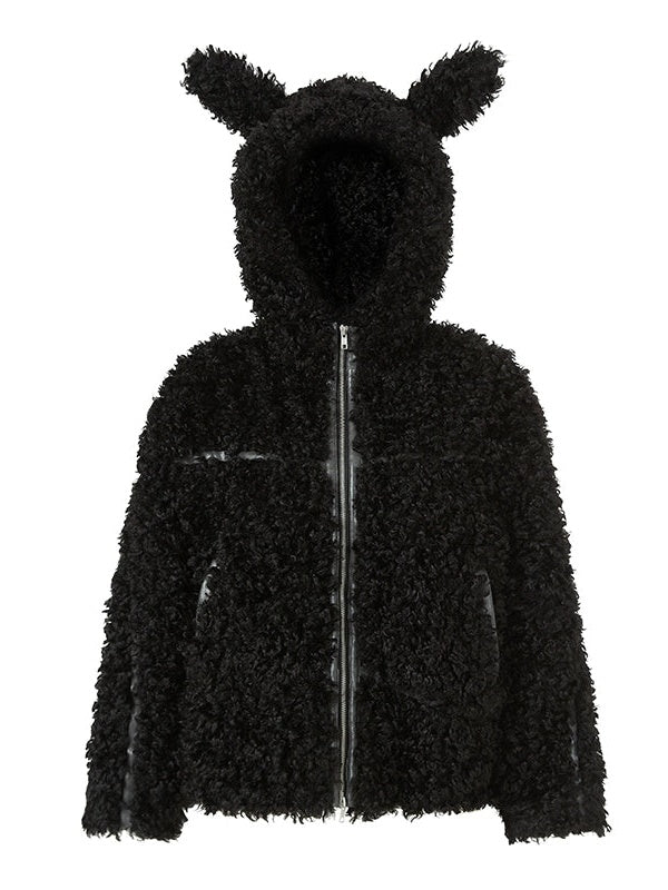 Rabbit Ears Friendly Fur Jacket