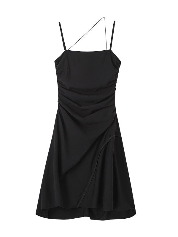 Crinkle Cut -Gurtkleid