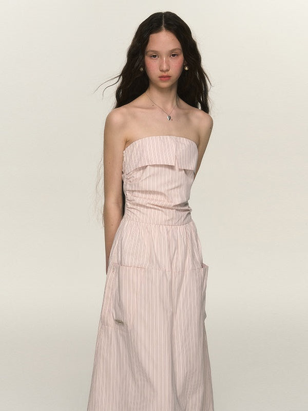 Striped Bleering Top Einteil