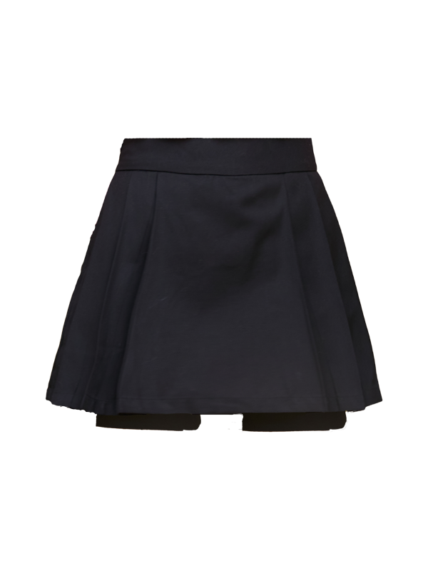 Blumengurt ab Off-Schulter-Top & Faltenrockhose