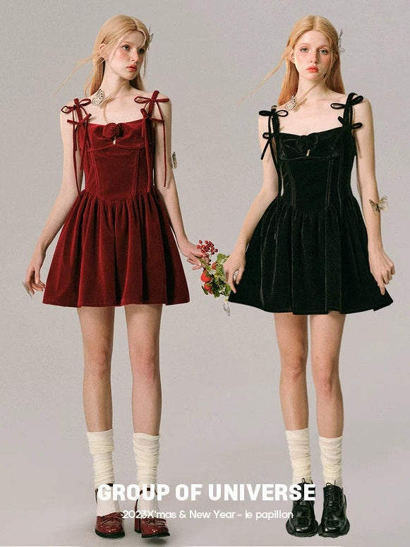 Rosenletter -Schlupfkleid