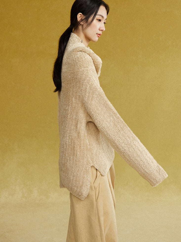 Relaxed Silhouette Loose Sweater