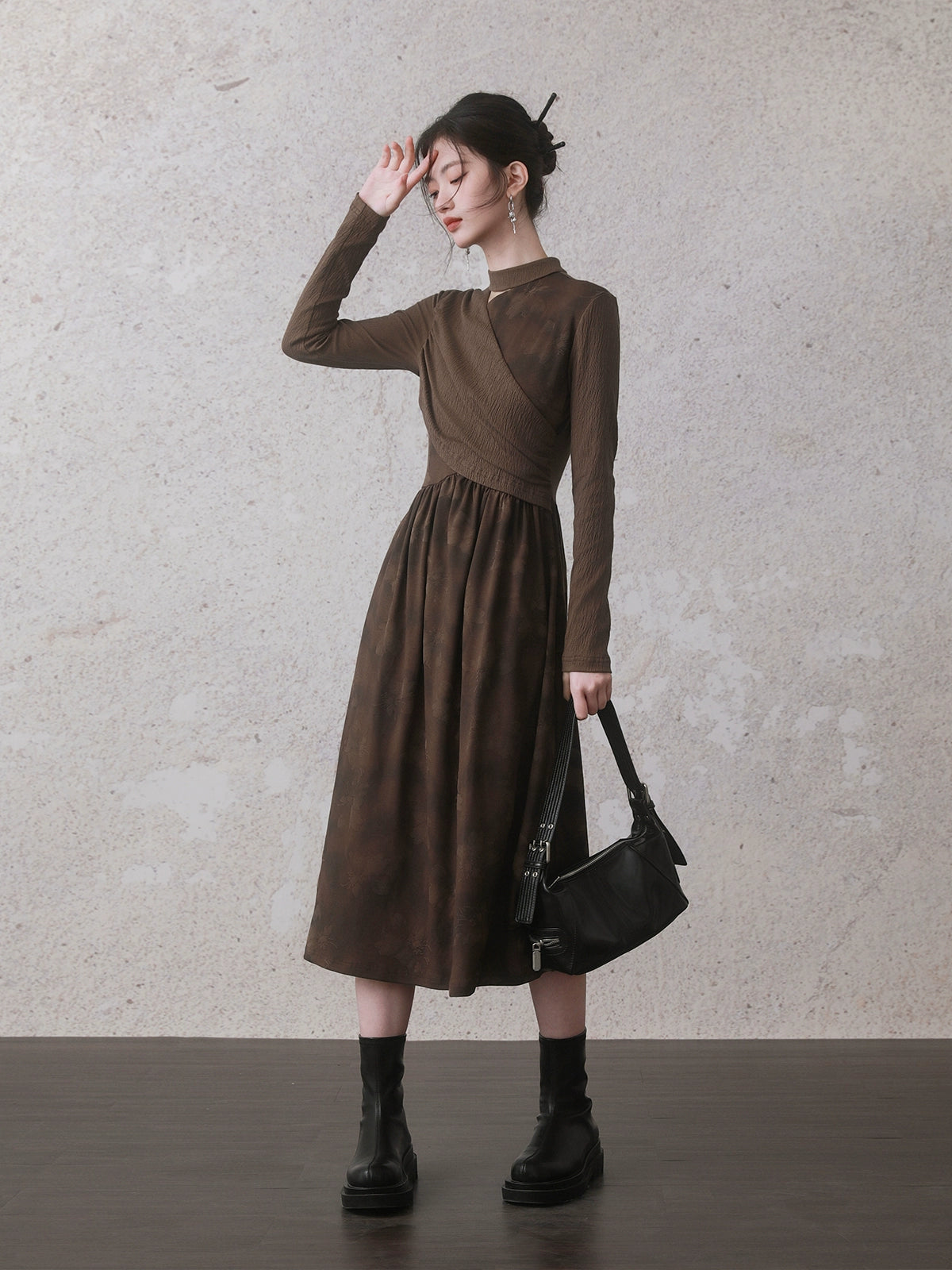 Switching Design Cachecoeur -Kleid