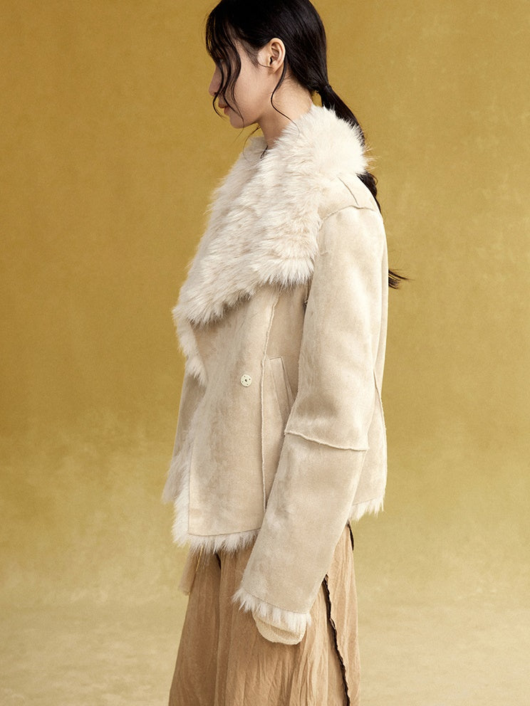 Eco-friendly Fur Short Jacket