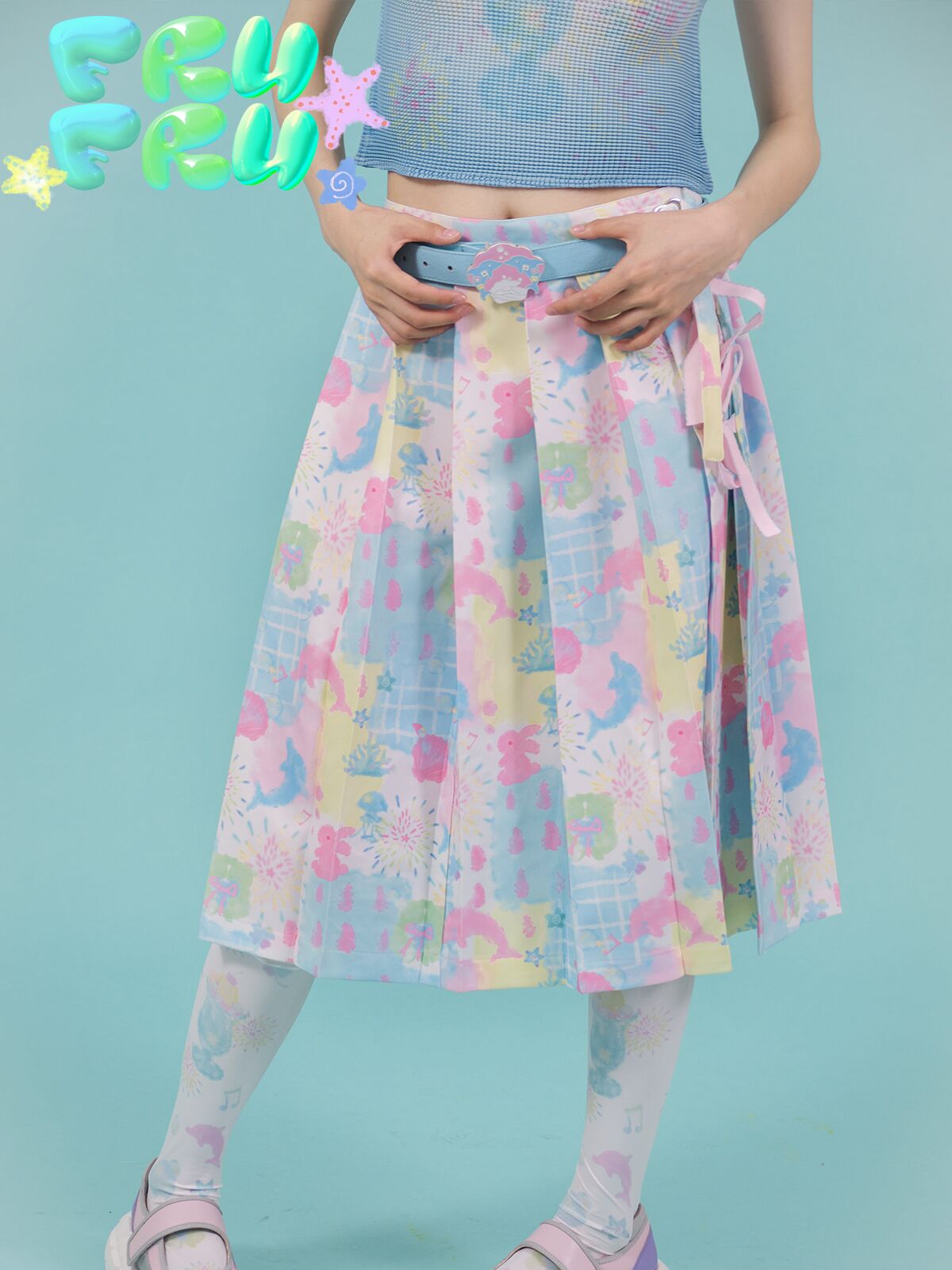 Shell Delphin niedlicher Cartoon Dekorationsgürtel