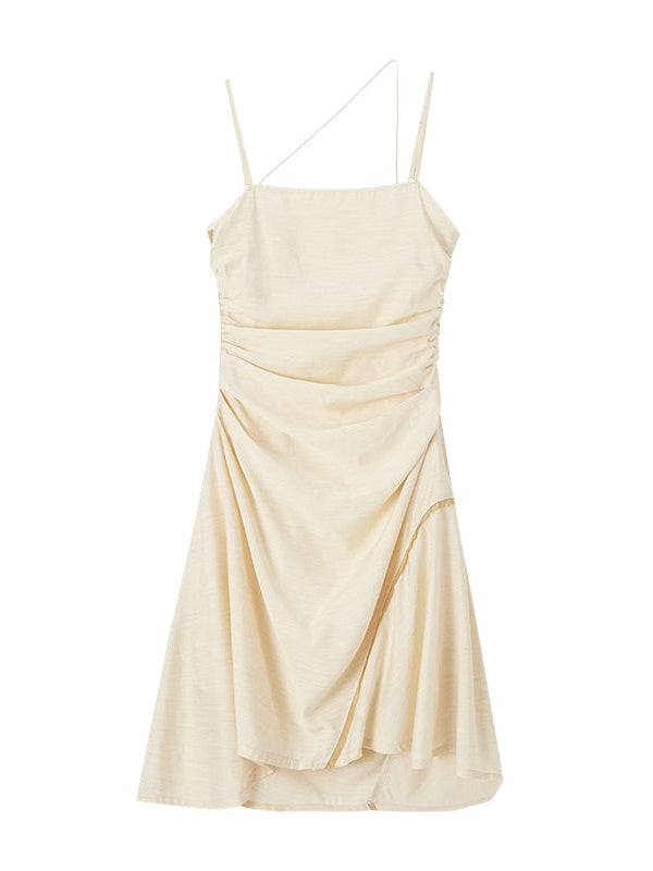 Crinkle Cut -Gurtkleid