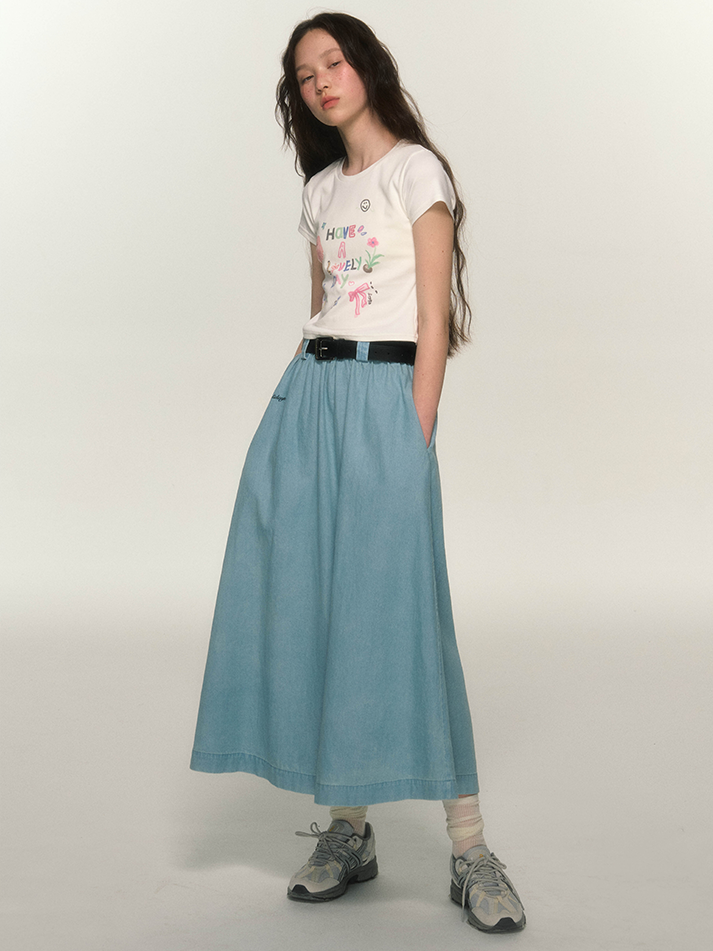 Simple Long Skirt