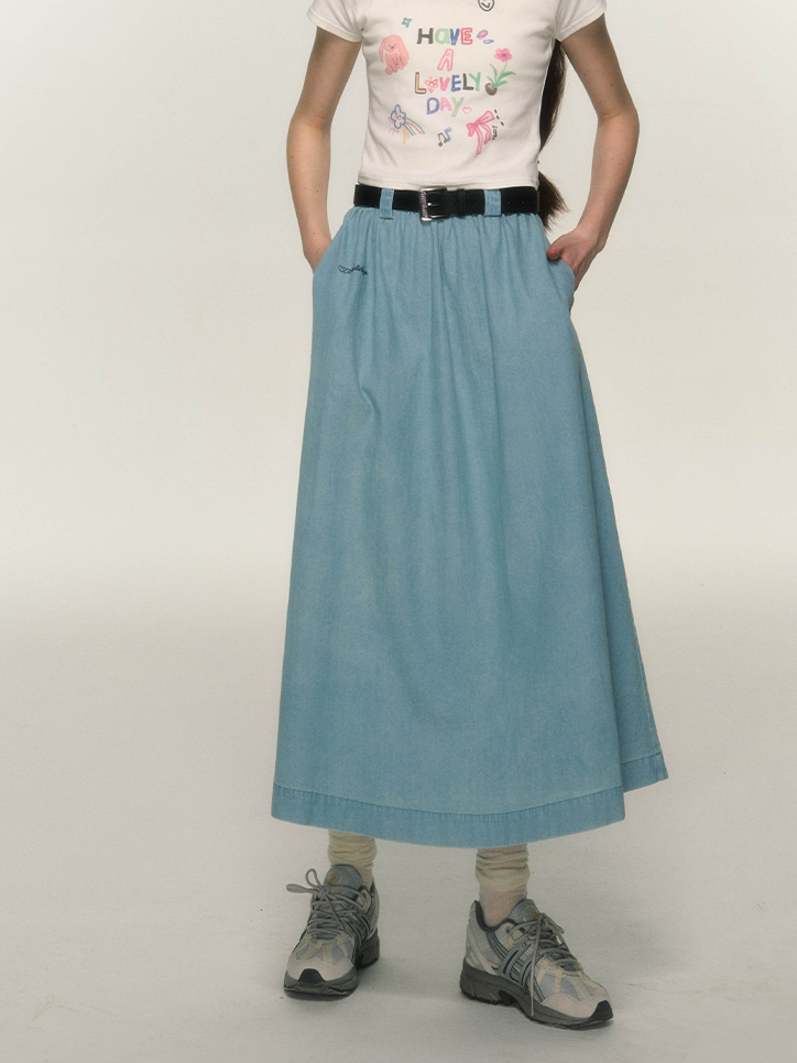 Simple Long Skirt