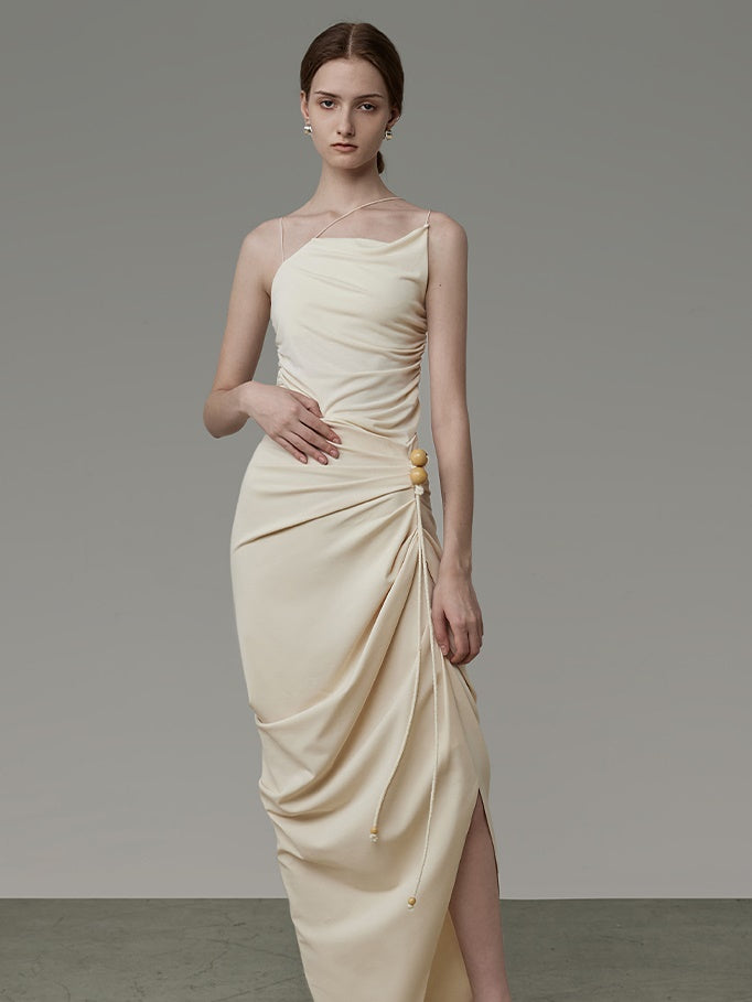 Slanted Shoulder Design Camisole
