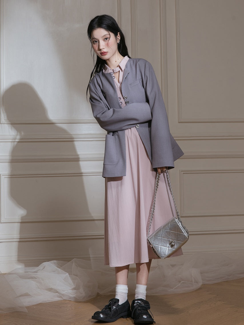 Jacke und Weste des chinesischen Stils im chinesischen Stil