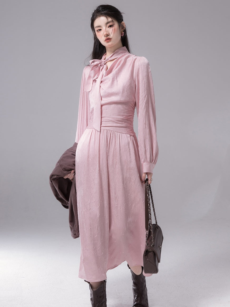 Swing Neckriemen Taille schlankes Kleid