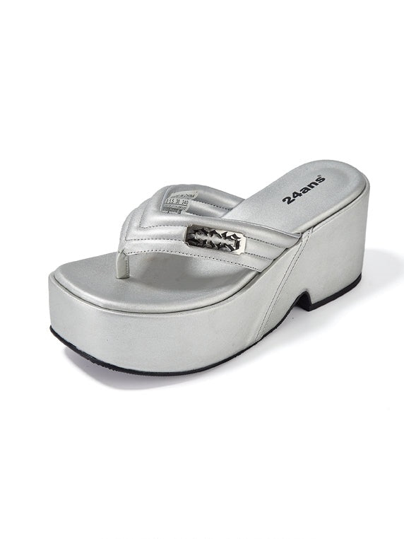 Plattform Flip-Flops Sandale