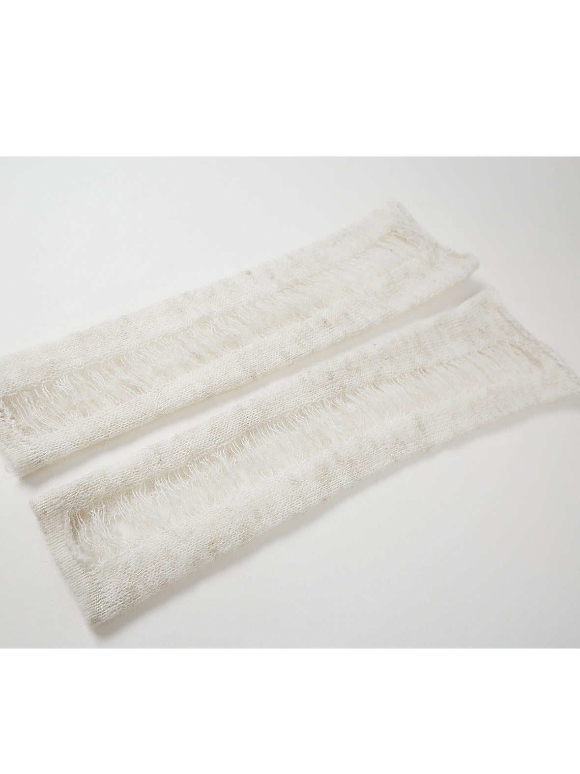 Hohle Strickweste & Armabdeckung