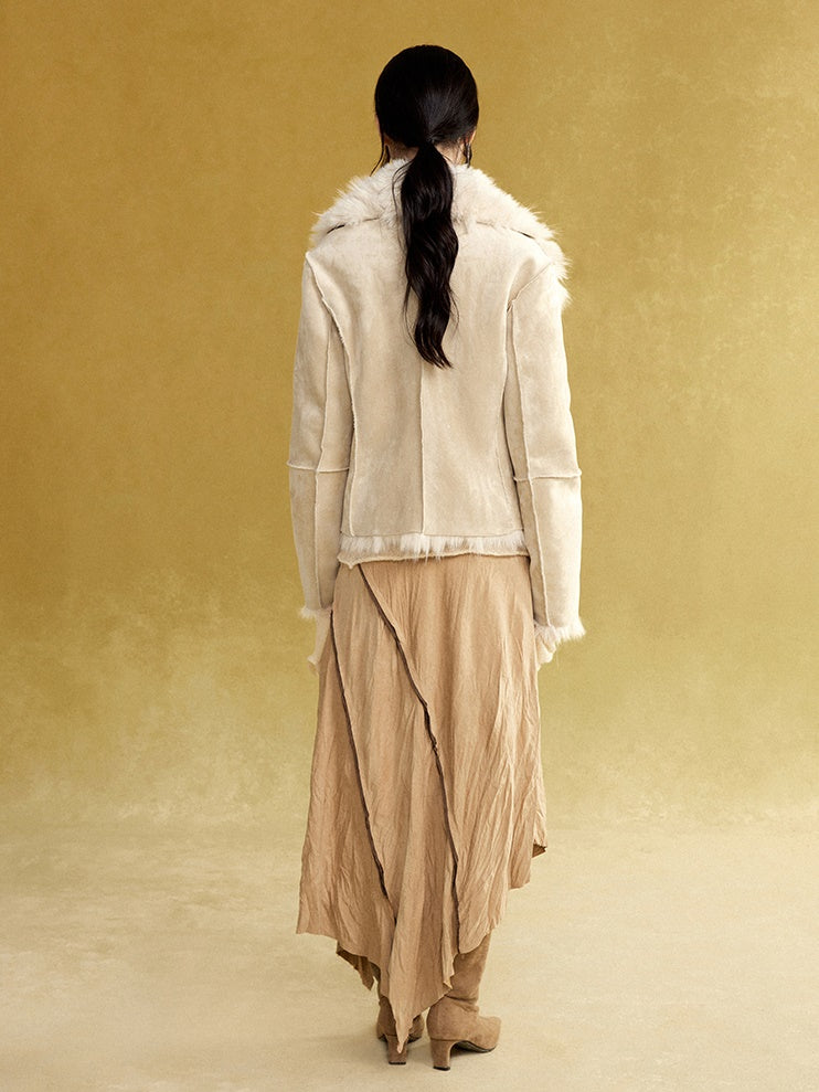 Eco-friendly Fur Short Jacket