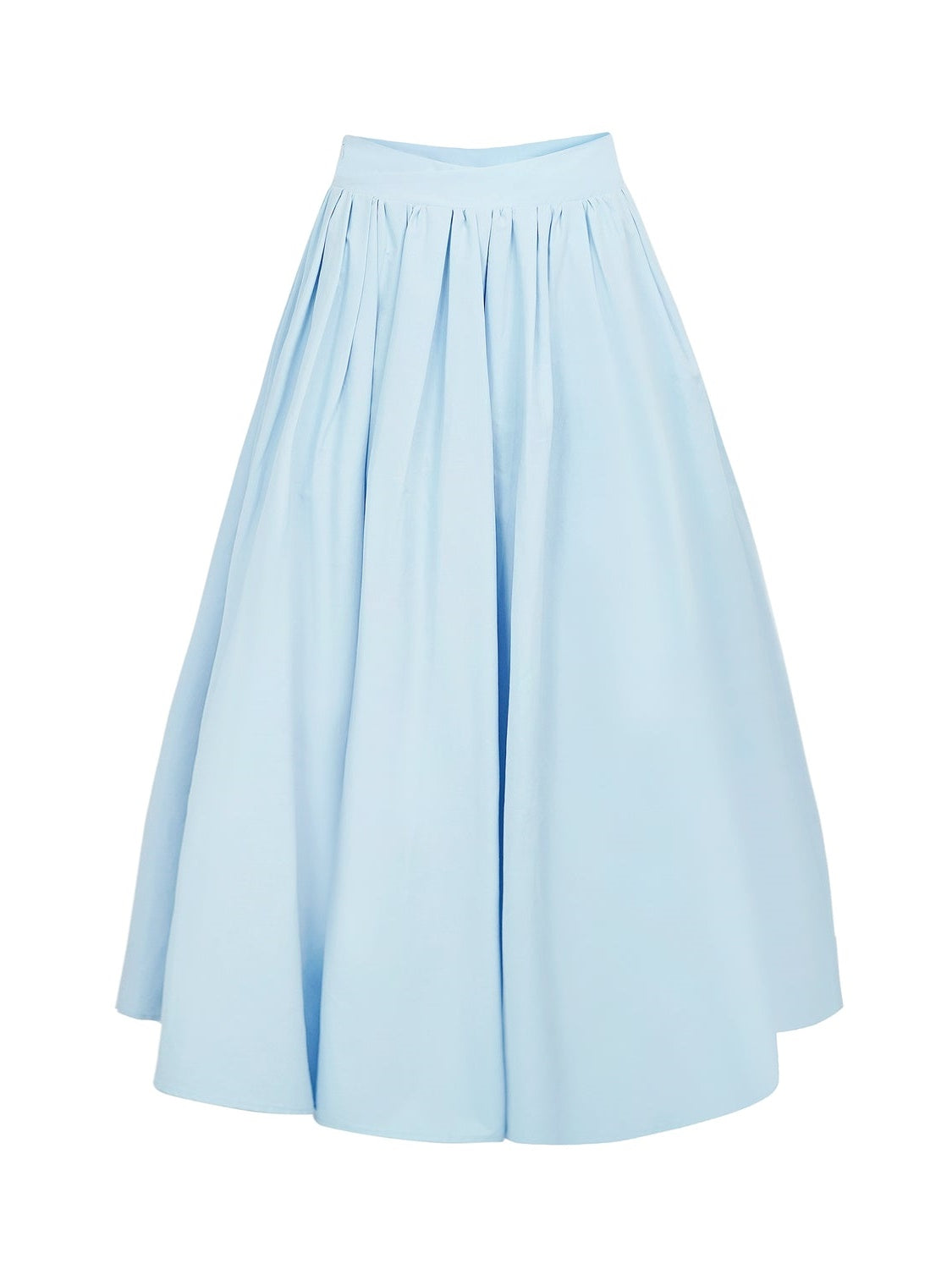 V-neck 2Way Long-sleeve Ribbon Shirtle & Long Skirt