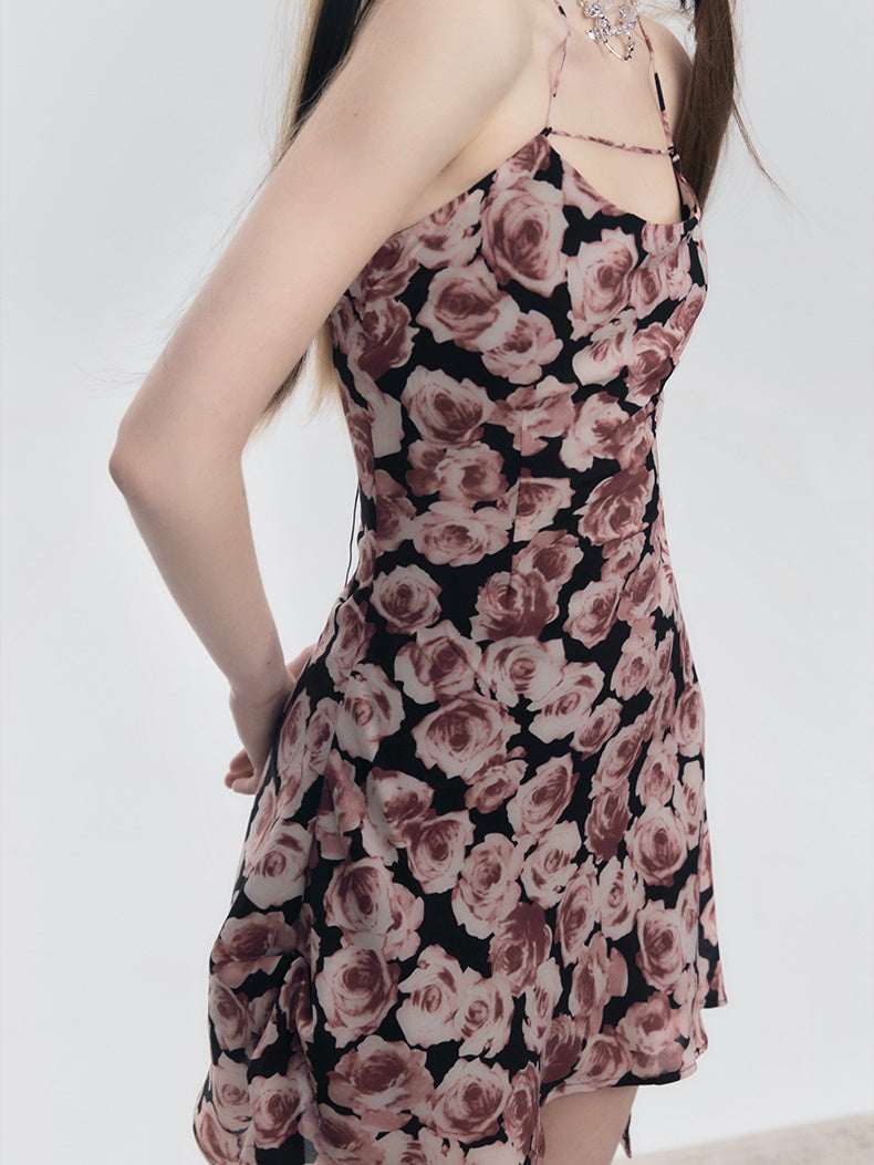 인쇄 된 매달린 목 일체