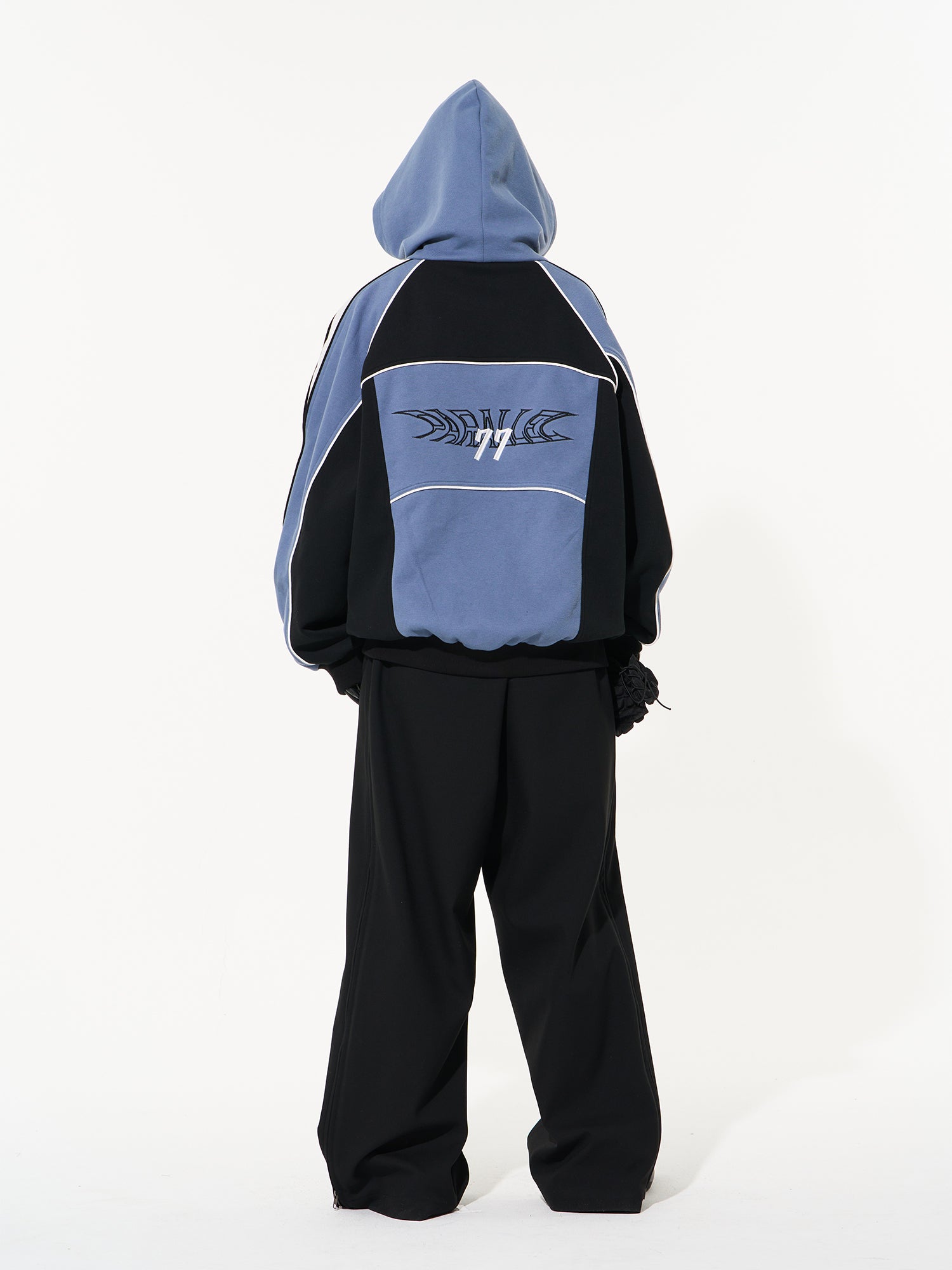 Unisex Casual Back-Print Hoodie Sweat Parka