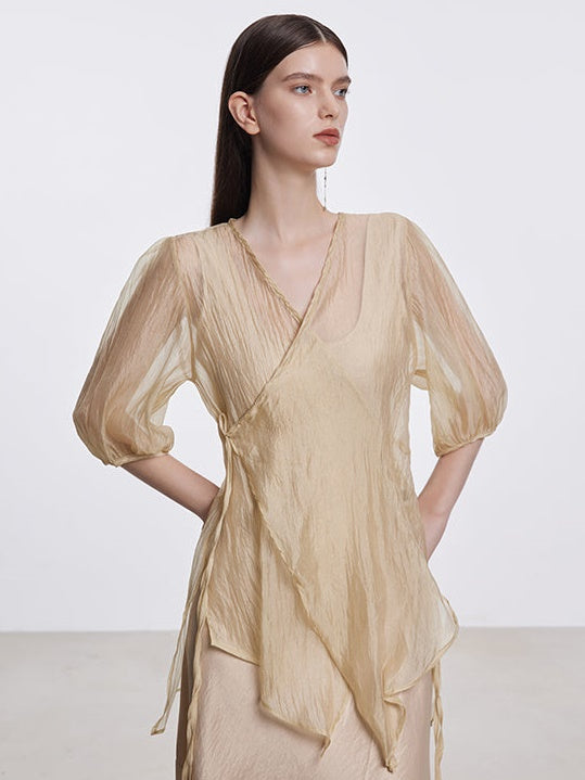 V-neck Cachecoeur Cardigan