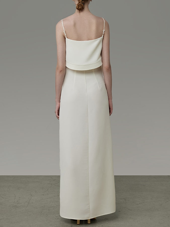 Tassel Slip Long Dress