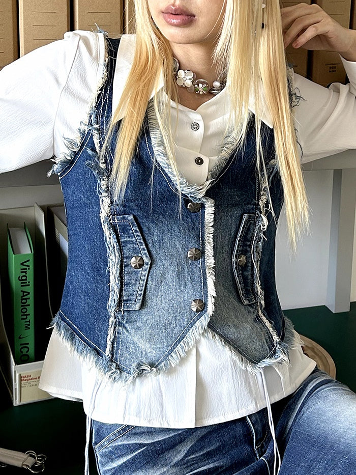 Denim Vest