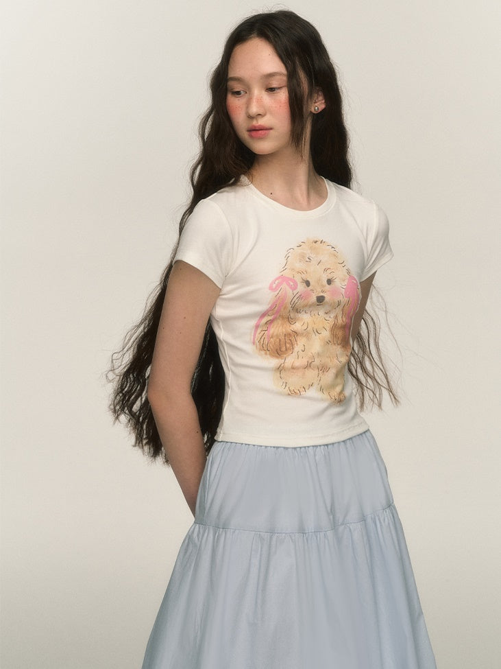 Fungus A-line Maxi Skirt