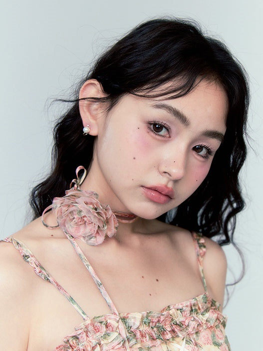 Mesh verstellbarer Rosenblumenschluck