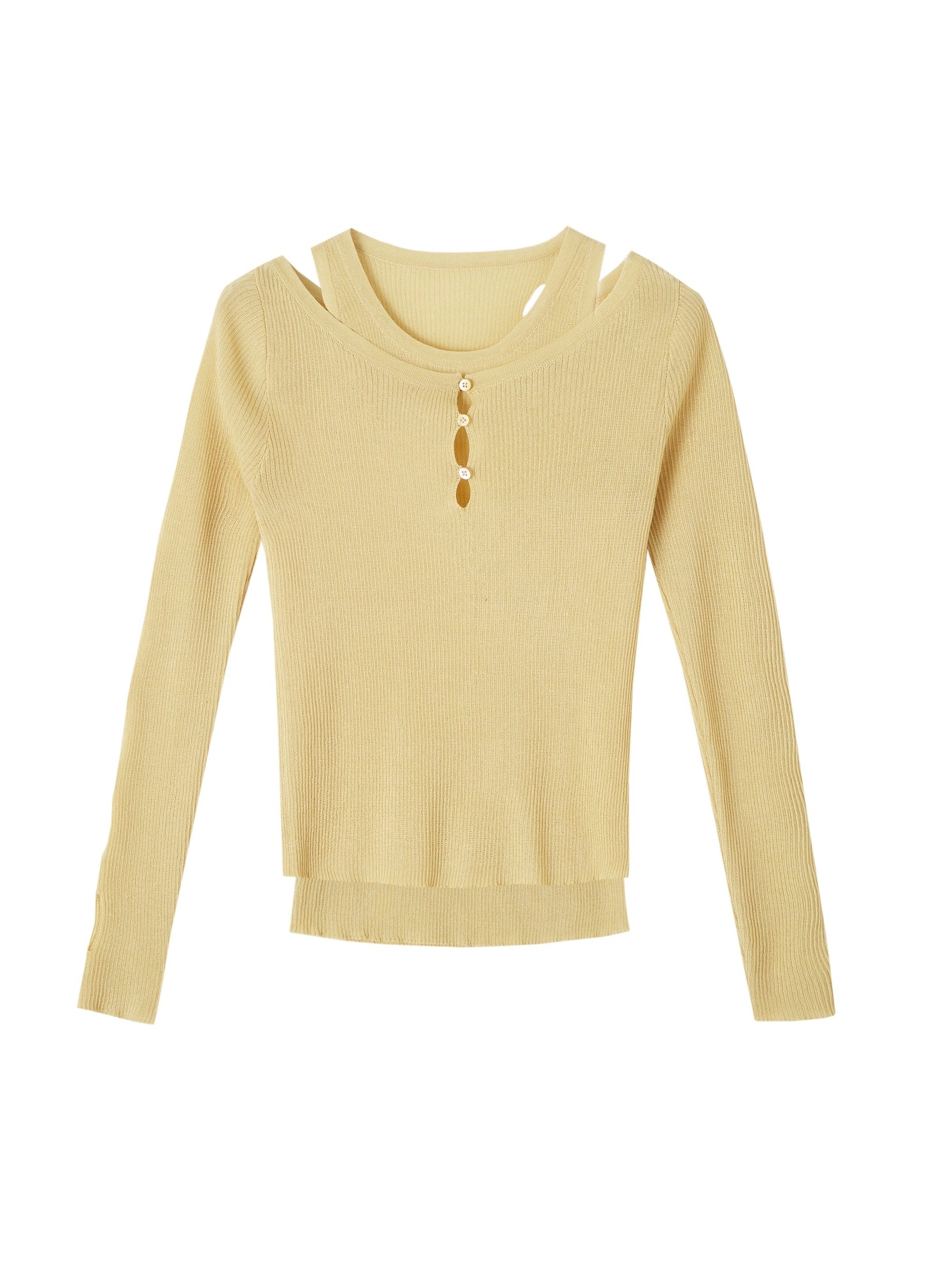 Tank Top & Pullover zweiteiliger Pullover